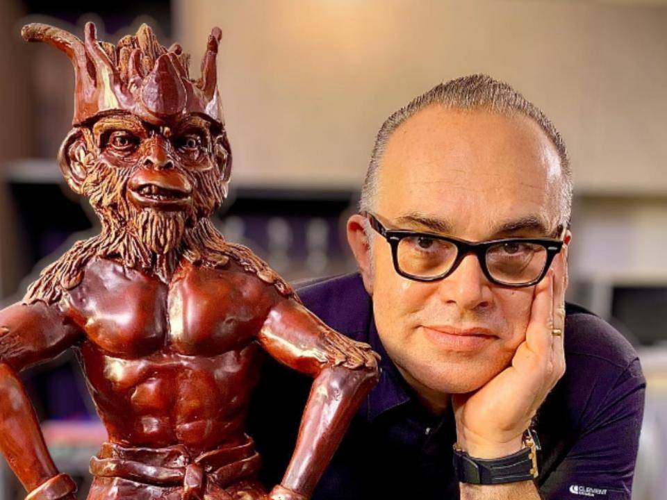 Christophe Morel and sculpture