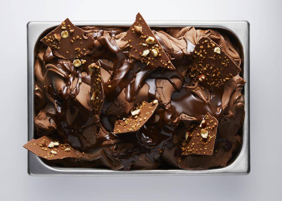 Il cioccolato nel gelato