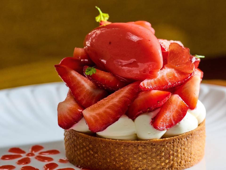 strawberry tart