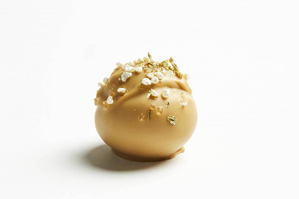 whiskey caramel truffle