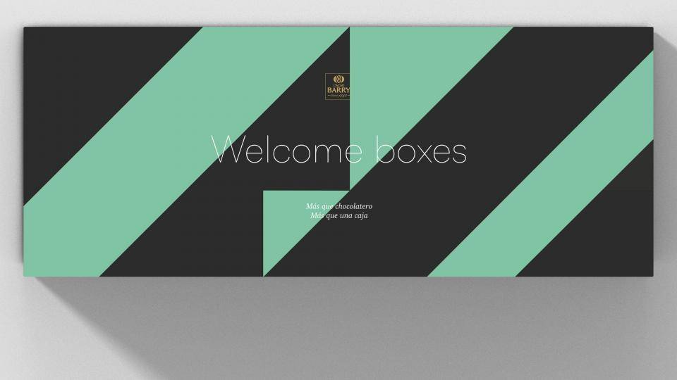 Welcome box Cacao Barry - recetas - técnicas - ropa y herramientas de trabajo