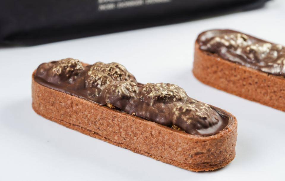 Tartlettes made with Callebaut MadagascarChocolate and Millet by Chef Pratik Deshmukh