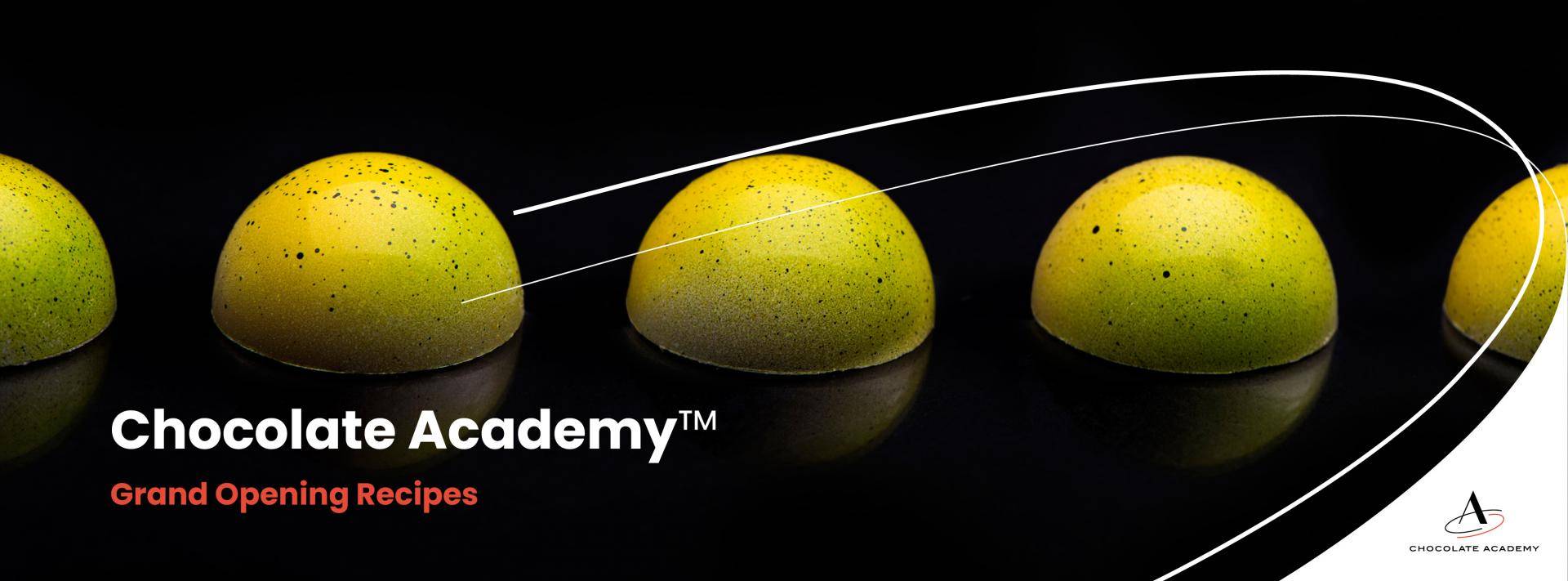 Découvrez nos délicieuses recettes chocolats Chocolate Academy 