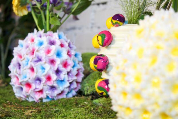 Le merveilleux jardin de Pink et le lapin crochet