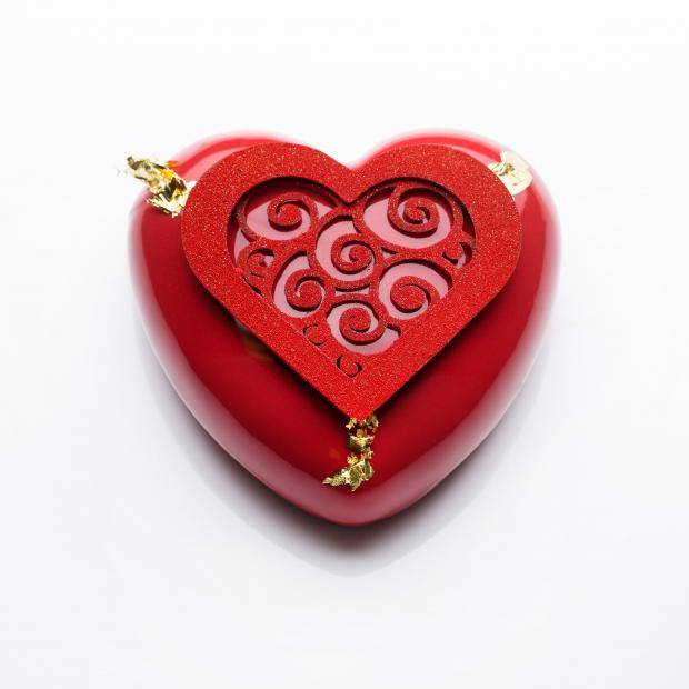 amour red heart