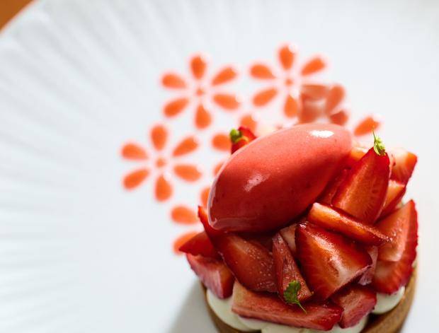 strawberry tart