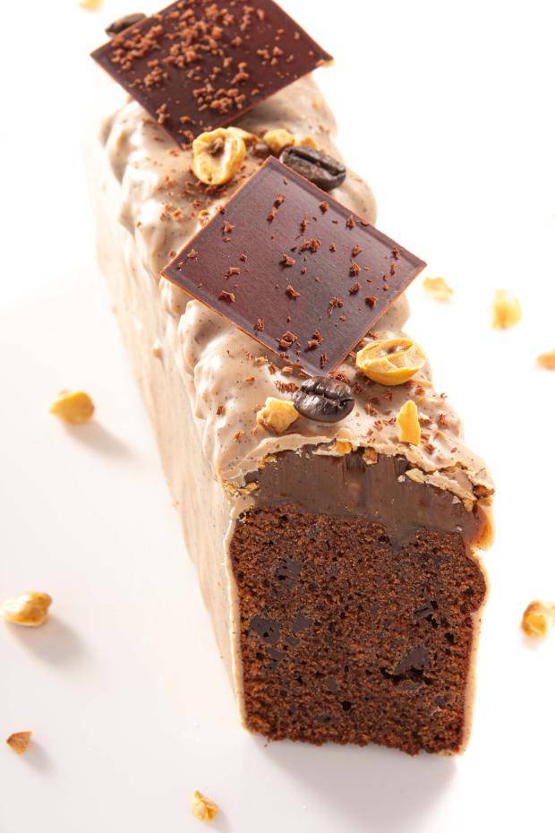Chocolate Hazelnut Coffee caramel poundcake