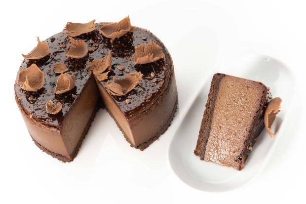 Chocolate Basque Cheesecake