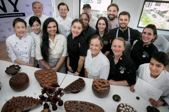 group of chefs posing for a photo